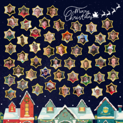 WSF Starry Night Christmas Card